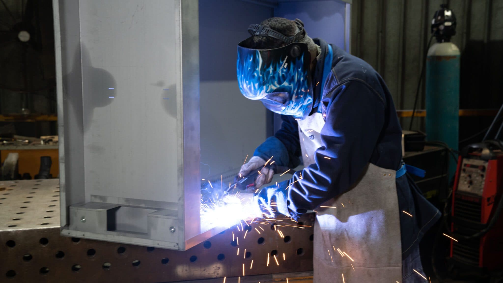 Wilson & Gilkes operates an onsite welding section for improved control and quality of metal fabricated components